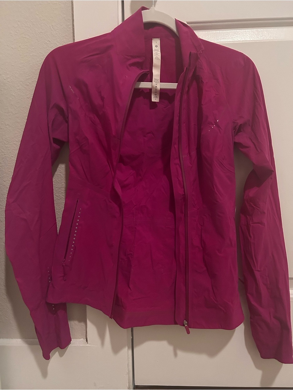lululemon athletica Long Sleeve Jacket - Fuchsia Pink